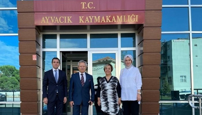  Türk İdareciler Derneği’nden Ayvacık’a ziyaret