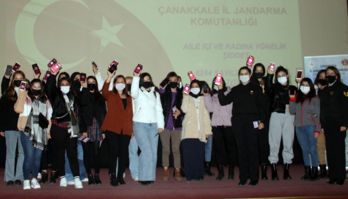 Jandarma’dan Gökçeada’da bilgilendirme ve tanıtım