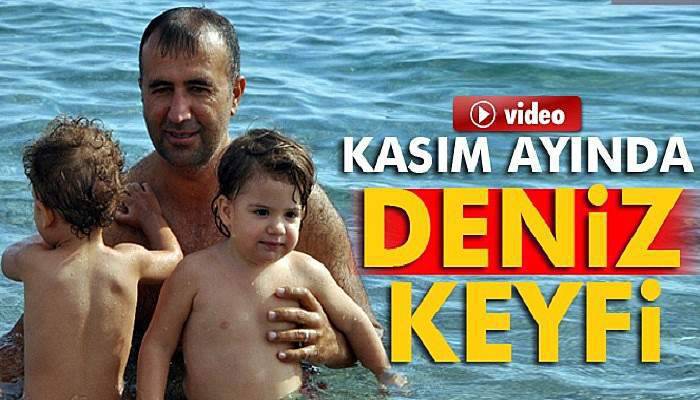 Antalya’da Kasım ayında deniz keyfi