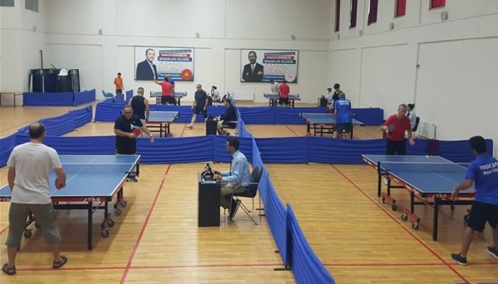 30 Ağustos Zafer Bayramı Masa Tenis Turnuvası Yapıldı
