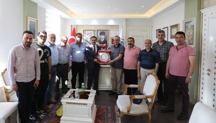 Nevşehir Muhtarları, Vali Aktaş’ı Ziyaret Etti