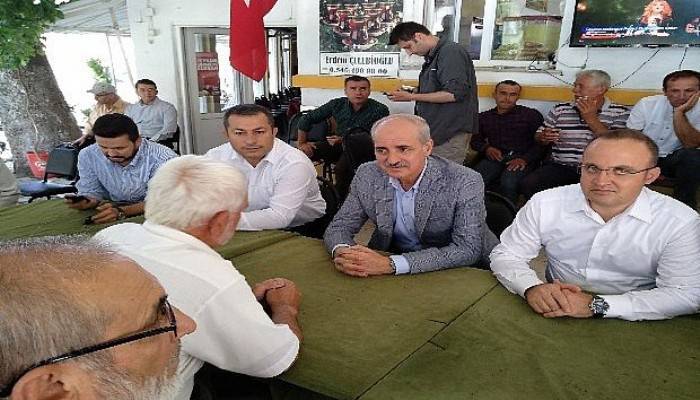 Bakan Numan Kurtulmuş Lapseki’de