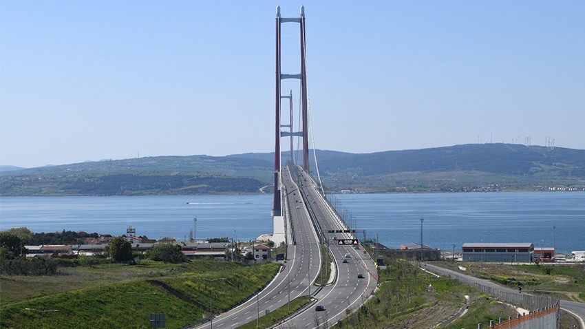 1915 Çanakkale Köprüsü’nden 155 bin 307 araç geçti