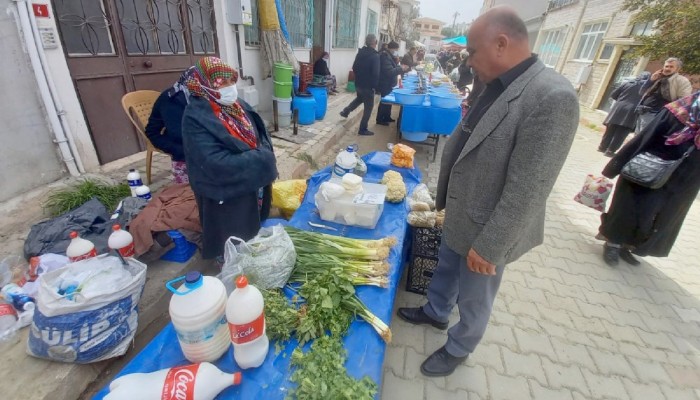 Semerci pazarı gezdi