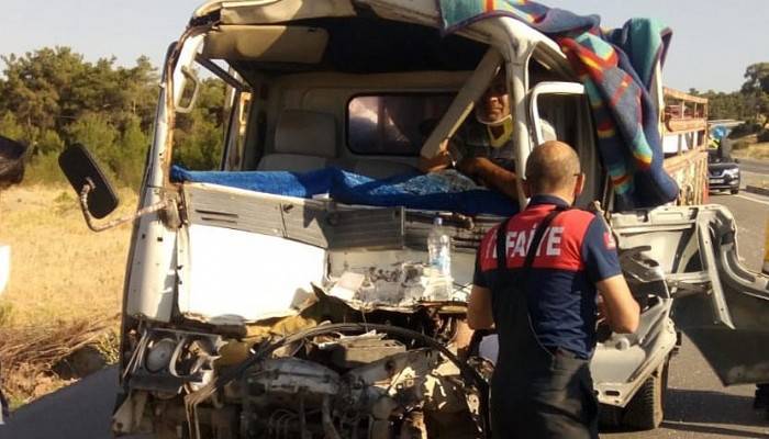 Çanakkale'de trafik kazası 1 yaralı