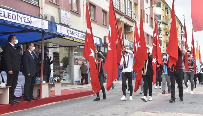 Çan’ın kurtuluşunun 99. yıl dönümü kutlandı