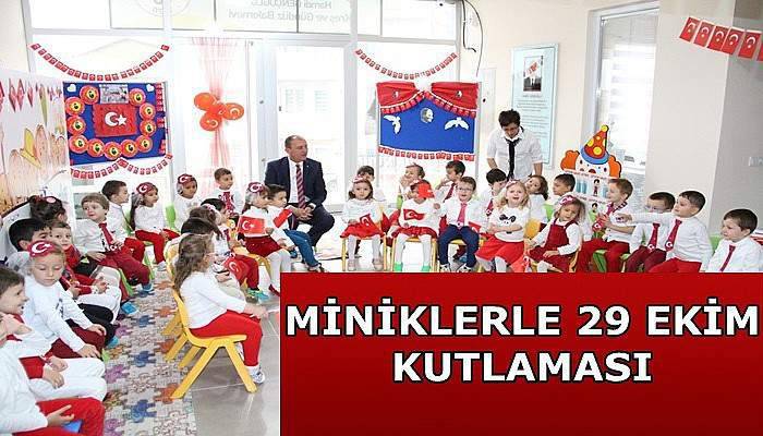 Başkan Işık Miniklerle 29 Ekim'i kutladı