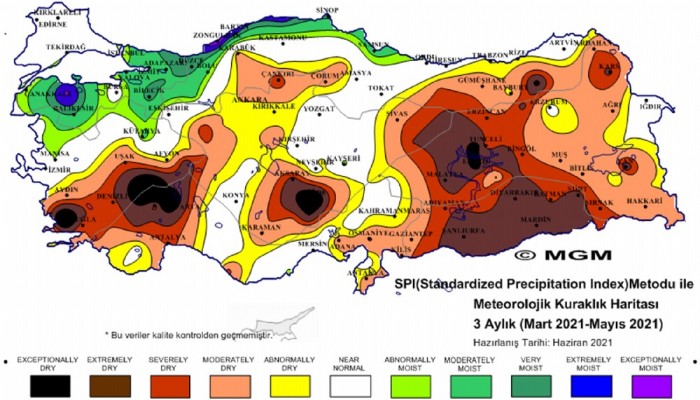 Yağışlar yüzde 66 azaldı 'olağanüstü kuraklık' uyarısı