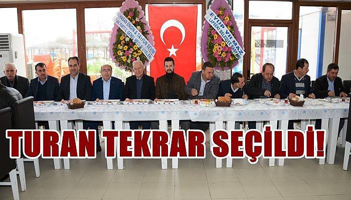 Turan Tekrar Seçildi!