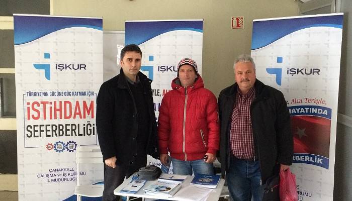 İşkur Çan'da stand açtı