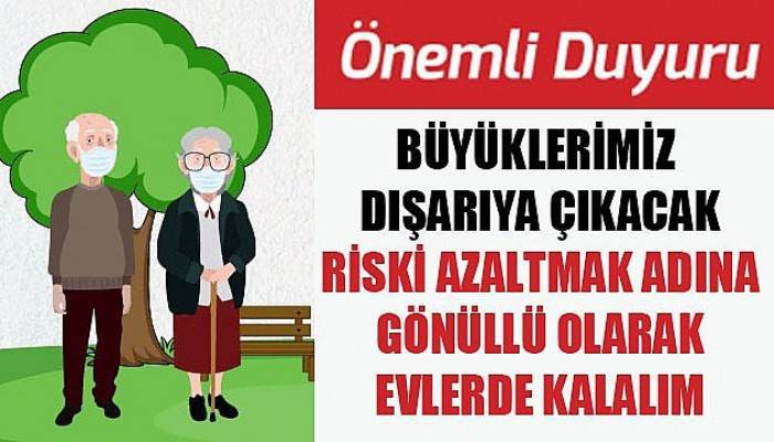 Onlar dışarıdayken evde kalalım!