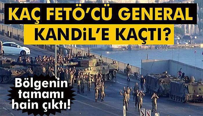 Batuhan Yaşar: Kaç FETÖ'cü general ve subay Kandil'e kaçtı?