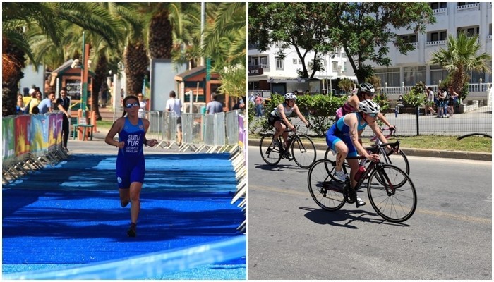 Türkiye Triatlon Şampiyonası birincisi Çanakkale'den (VİDEO)