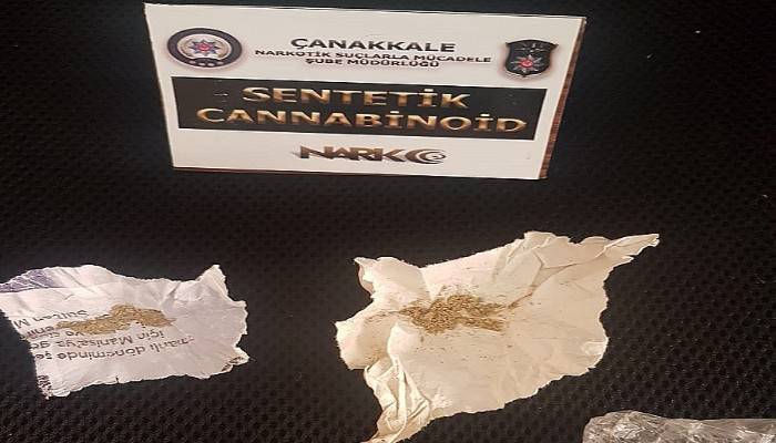 Çanakkale'de uyuşturucu operasyonu: 33 gözaltı