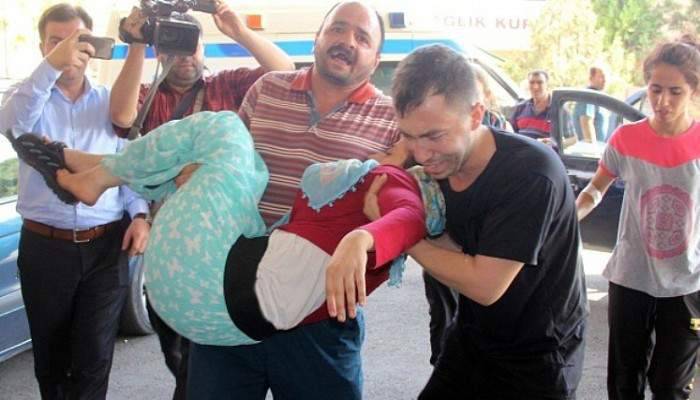 Saldırıda yaralanan gelin, baygınlık geçirdi
