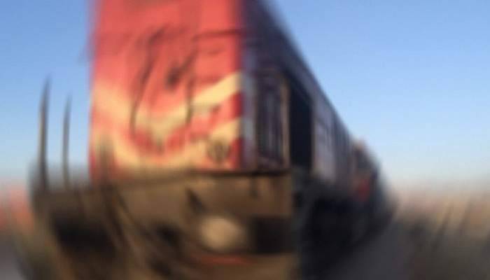 Yük trenine bombalı saldırı