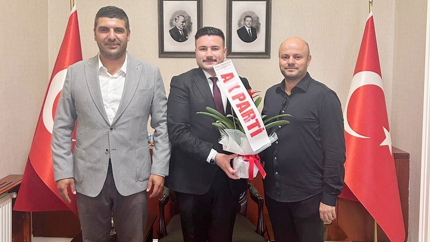 AK Parti heyetinden Gökçeada Kaymakamı Acar’a ziyaret