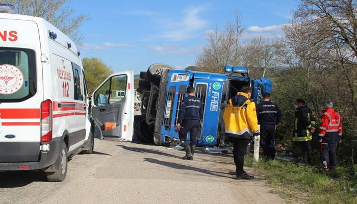 Çanakkale'de trafik kazası 1 ölü (VİDEO)