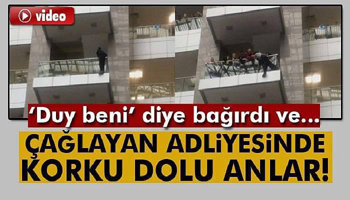 İstanbul Adalet Sarayı’nda intihar girişimi