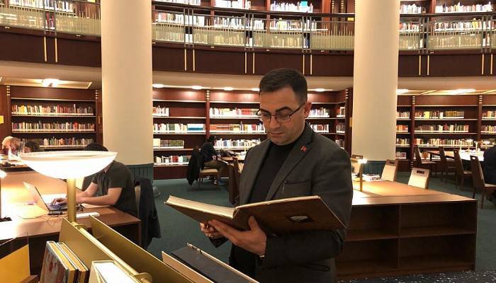Başkan Erdoğan, Millet Kütüphanesi’ni Gezdi