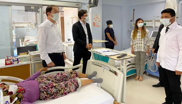 Sağlık İl Müdürü'nden Bayramiç Devlet Hastanesi’ne ziyaret