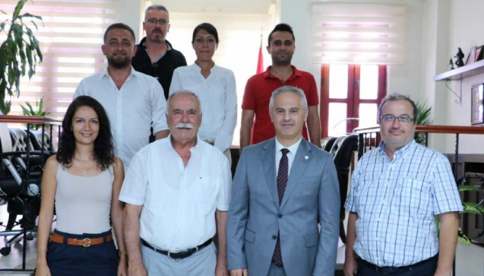 Başkan Gökhan Baro’ya Konuk oldu