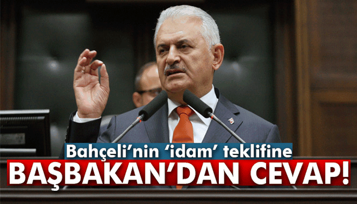 Başbakan'dan 'idam' açıklaması