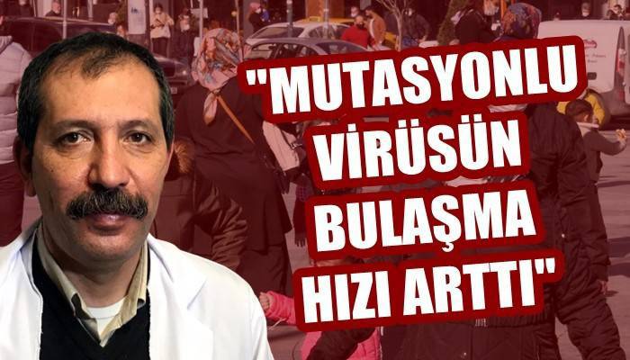 'Mutasyonlu virüsün bulaşma hızı arttı' (VİDEO)