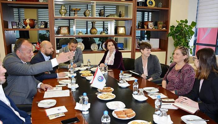 ABD İstanbul Başkonsolosluğundan ÇTSO ziyaret