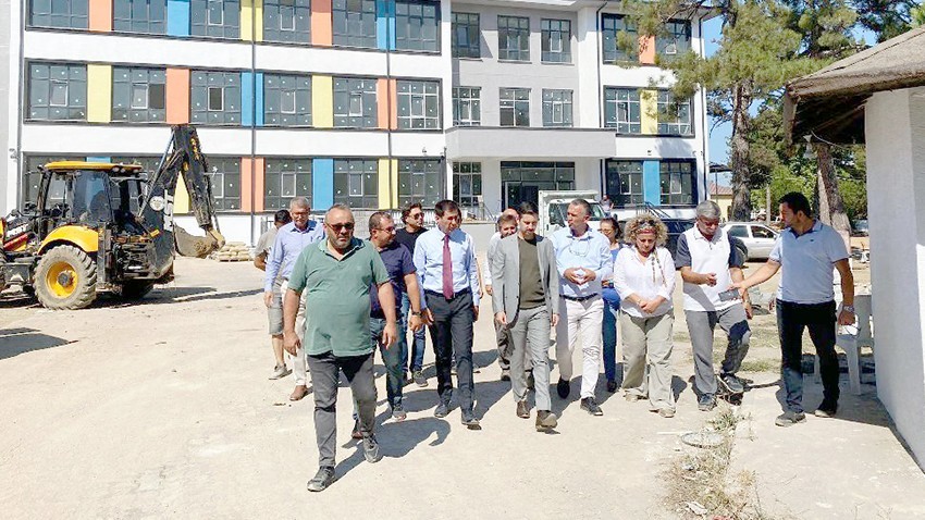 Kalkım İlkokulu’nda Yapım Çalışmaları Sona Yaklaşıyor