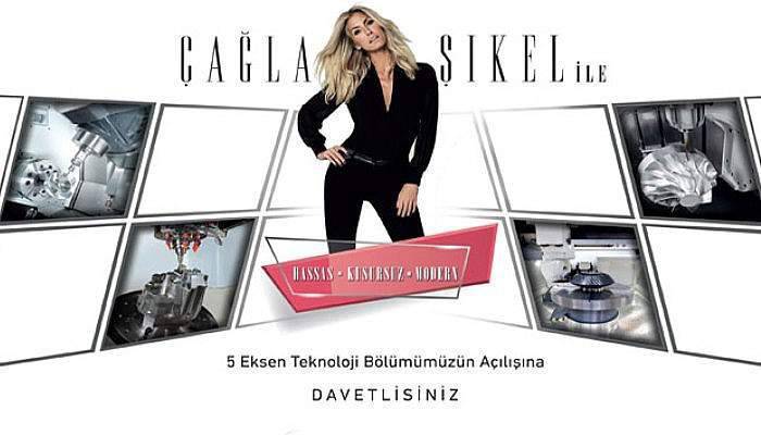 Tezmaksan, Çağla Şıkel'in çelikten heykelini yaptı