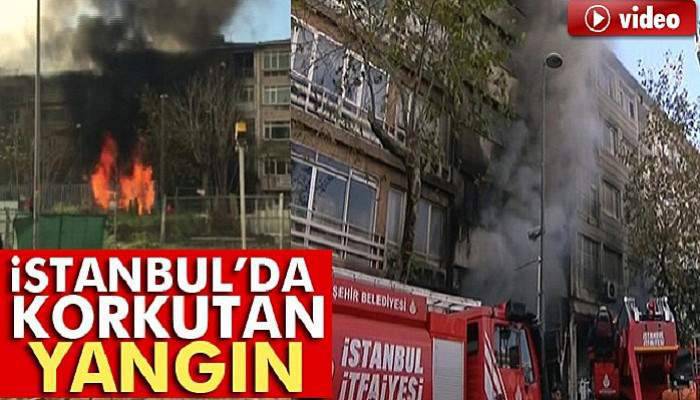 Son dakika haberi! İstanbul'da korkutan yangın