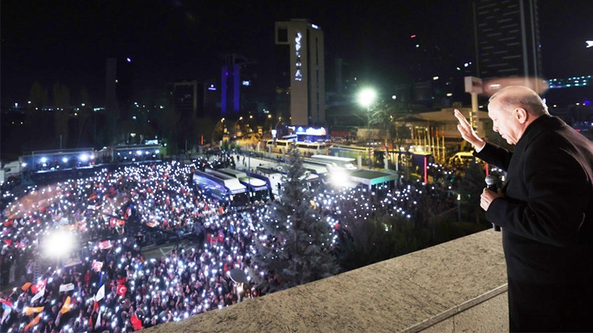  “Bu seçimin galibi demokrasimizdir, millî iradedir”