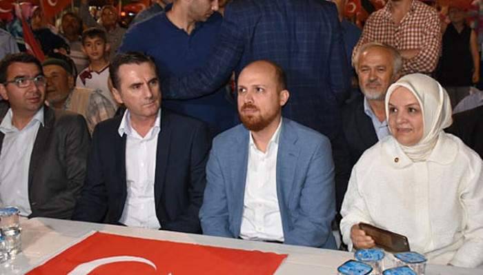 Bilal Erdoğan demokrasi nöbetine katıldı