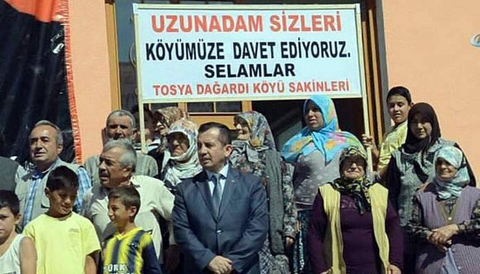 Köylüler Cumhurbaşkanı Erdoğan'ın yolunu gözlüyor