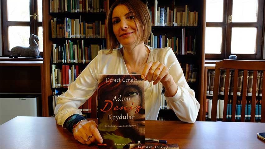 Yazar Cengiz, “Adımı Deniz Koydular” isimli kitabını tanıttı (video)