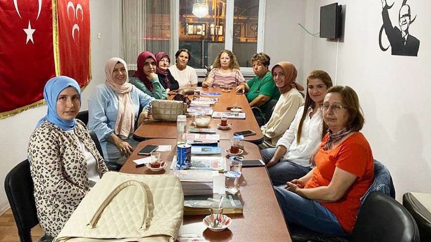MHP Kadın kolları ilk toplantısını gerçekleştirdi.