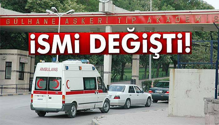 Ankara GATA'nın ismi değişti