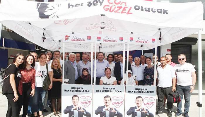 CHP Çanakkale Örgütü İmamoğlu için çalıştı