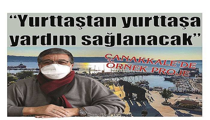 ÇANAKKALE’DE ÖRNEK PROJE