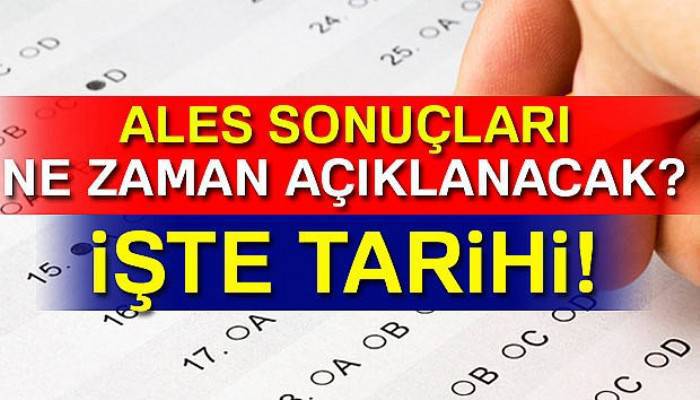 ALES sonuçları açıklandı!