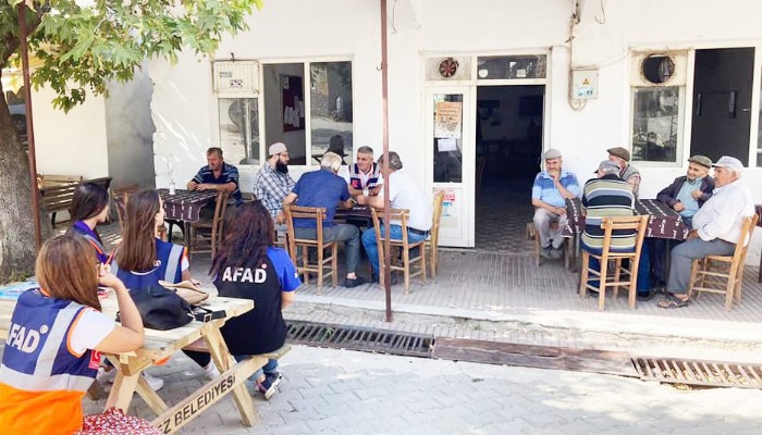 Köylülere Afet Farkındalık Eğitimi Verildi 