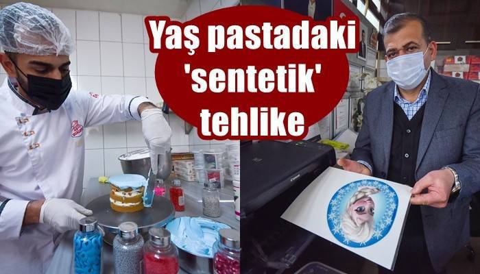 Yaş pastadaki 'sentetik' tehlike (VİDEO)