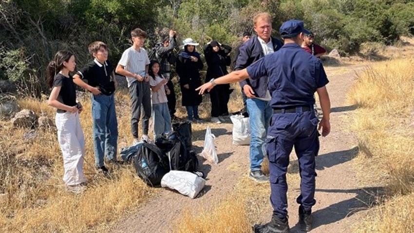 16 kaçak göçmen yakalandı