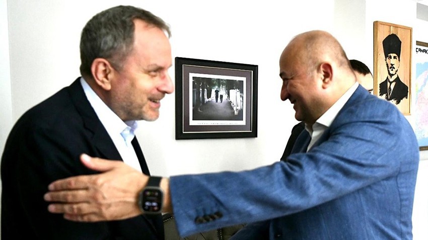 Milletvekili Gider, Okyay'ı Ağırladı