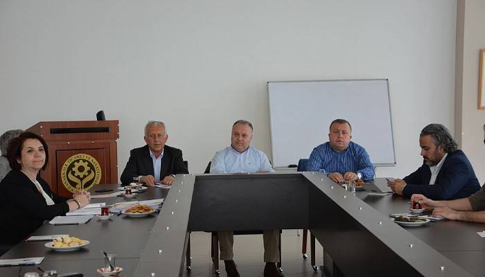 ÇTSO 10-11 no'lu meslek grubu üyeleri ile toplandı