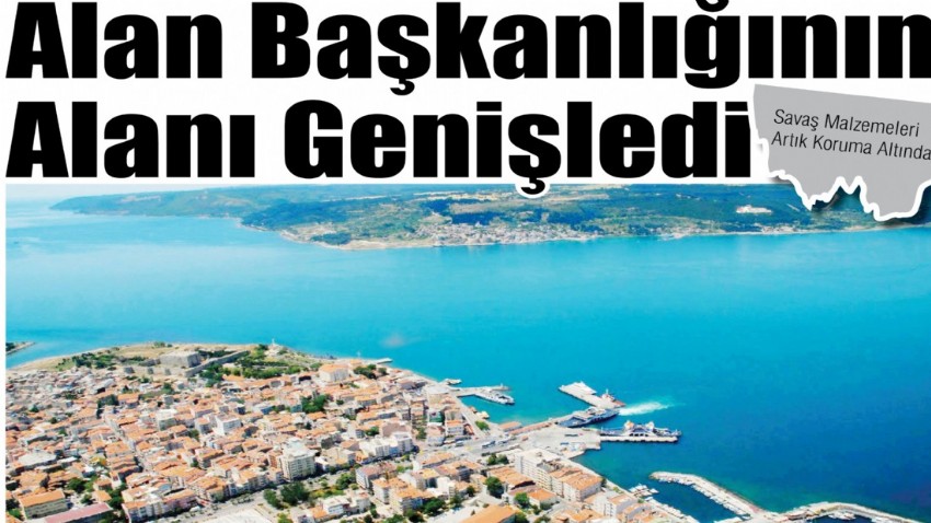 Alan Başkanlığının Alanı Genişledi