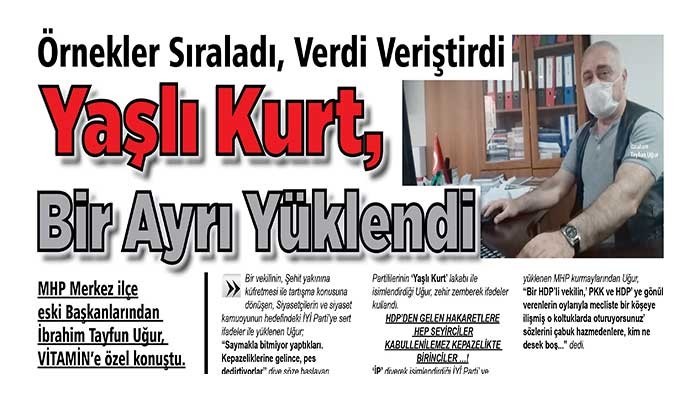 ÖRNEKLER SIRALADI, VERDİ VERİŞTİRDİ