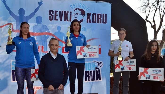 Gelibolu'da 3’üncü Şevki Koru Koşusu yapıldı