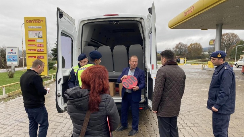 Kaymakam Göktaş'tan Servislere İnceleme